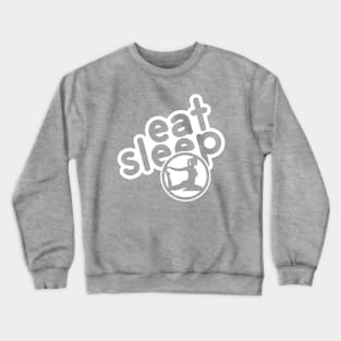 Eat Sleep Yoga - white Crewneck Sweatshirt